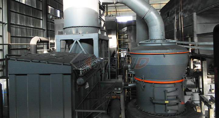 38 ton per hour Barite grinding mill line in Saudi Arabia